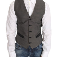 Blazer Vest 2 Piece Gray MARTINI Pattern