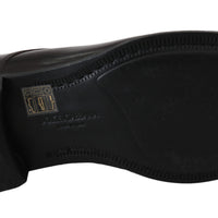 Bordeaux Polished Leather Sangria Shoes