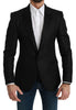 Black Slim Fit Jacket MARTINI Blazer