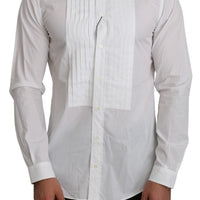 White Cotton Dress Formal MARTINI Shirt