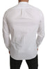 White Cotton Dress Formal MARTINI Shirt