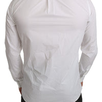 White Cotton Dress Formal MARTINI Shirt