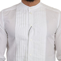 White Cotton Dress Formal MARTINI Shirt