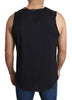 Black #DGMODEL Tank Top 100% Cotton T-shirt