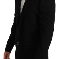 Black Formal Jacket Slim Fit Blazer