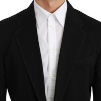 Black Formal Jacket Slim Fit Blazer