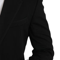 Black Formal Jacket Slim Fit Blazer