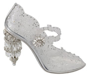 Transparent Crystal CINDERELLA Heels Shoes