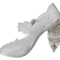 Transparent Crystal CINDERELLA Heels Shoes