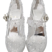 Transparent Crystal CINDERELLA Heels Shoes