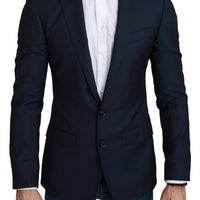 Blue Single Breasted  MARTINI Blazer