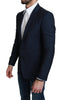 Blue Single Breasted  MARTINI Blazer