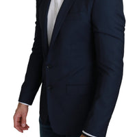 Blue Single Breasted  MARTINI Blazer