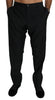 Black Dress Formal Trouser Men Wool Pants