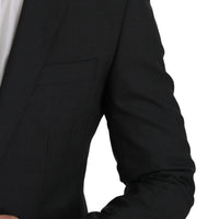 Gray Slim Fit 2 Piece MARTINI Suit