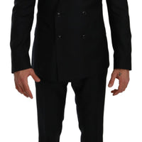 Blue Double Breasted 3 Piece MARTINI Suit