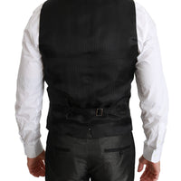 Gray Single Breasted 3 Piece MARTINI Suit