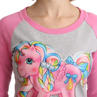 Gray My Little Pony Top Sweater Dress