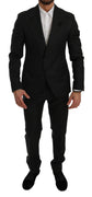 Black Crystal Bee Slim Fit 2 Piece Suit