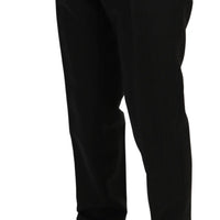 Black Crystal Bee Slim Fit 2 Piece Suit