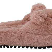 Pink Bear House Slippers Sandals Shoes