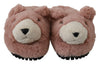 Pink Bear House Slippers Sandals Shoes