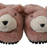 Pink Bear House Slippers Sandals Shoes