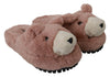 Pink Bear House Slippers Sandals Shoes