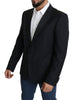 Black Wool Single Breasted  MARTINI Blazer