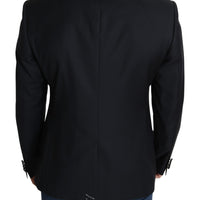 Black Wool Single Breasted  MARTINI Blazer