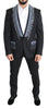 Black Beads Embellished 2 Piece MARTINI Suit