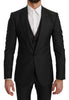 Gray Striped Slim 3 Wool MARTINI Suit