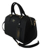 Black Leather Handbag Womens Shoulder Strap Bag