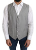 Gray Wool Stretch Formal Waist Coat Vest