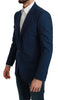 Blue Slim Fit Formal MARTINI Blazer