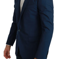 Blue Slim Fit Formal MARTINI Blazer