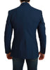 Blue Slim Fit Formal MARTINI Blazer