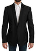 Black Slim Fit Formal Jacket MARTINI Blazer