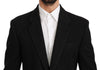 Black Check Jacket Coat Mens Wool Blazer