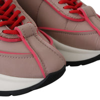 Raine Ballet Pink/Red Sneakers