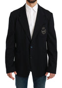 Blue Crown Bee Slim Fit Coat Blazer