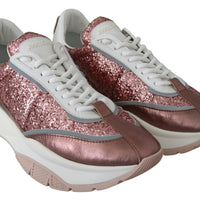 Raine Candyfloss Leather Sneakers