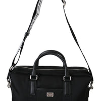 Black Briefcase Messenger Crossbody Shoulder Laptop Bag