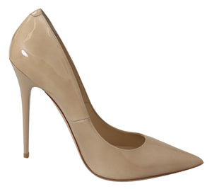 Anouk Pat 120 Nude Patent Leather Pumps