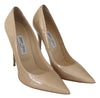 Anouk Pat 120 Nude Patent Leather Pumps