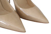 Anouk Pat 120 Nude Patent Leather Pumps