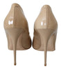 Anouk Pat 120 Nude Patent Leather Pumps