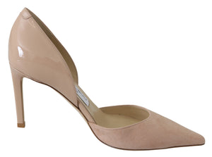 Darylin 85 Powder Pink Leather Pumps