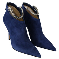 Blaize 100 Pop Blue Leather Boots