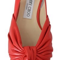 Annabell Flat Nap Chilli Leather Flat Shoes